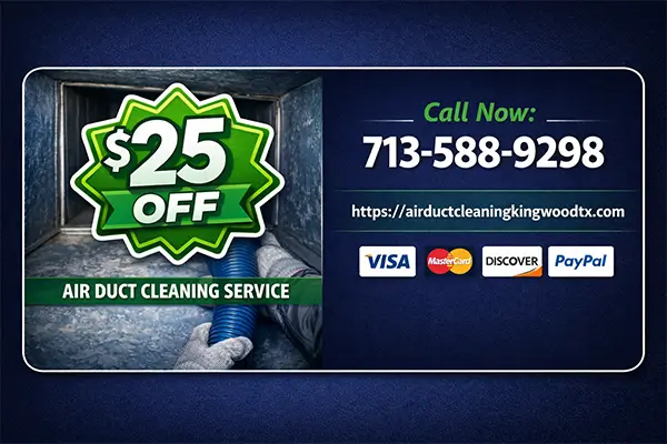 Air duct cleaning service offer